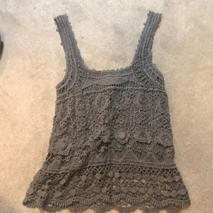 Crochet tank top